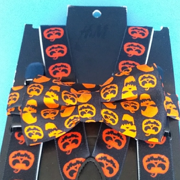 BRAND NEW H& M BOWTIE & SUSPENDER SET - Picture 3 of 8